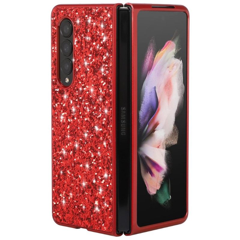 Case Samsung Galaxy Z Fold 3 5G Murtumaton Puhelinkuoret Glitter Glamour