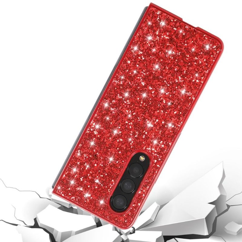 Case Samsung Galaxy Z Fold 3 5G Murtumaton Puhelinkuoret Glitter Glamour