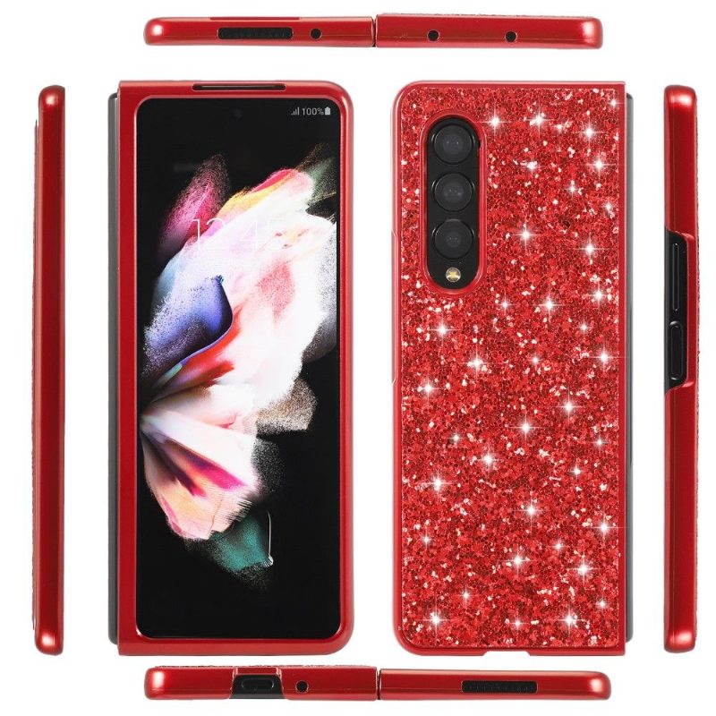 Case Samsung Galaxy Z Fold 3 5G Murtumaton Puhelinkuoret Glitter Glamour