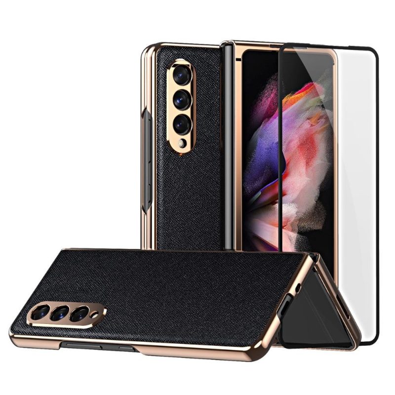 Kuori Samsung Galaxy Z Fold 3 5G Deluxe + Suojakalvo