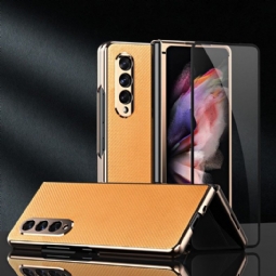 Kuori Samsung Galaxy Z Fold 3 5G Karbon + Suojakalvo