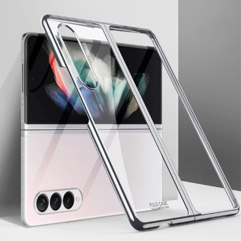 Kuori Samsung Galaxy Z Fold 3 5G Selkeät Värilliset Reunat