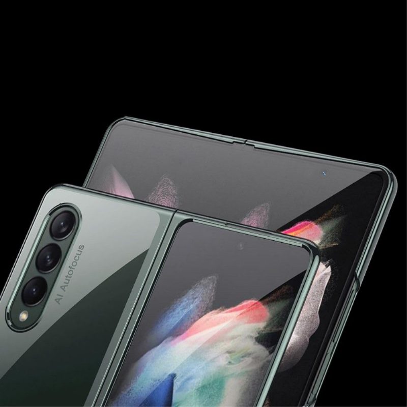 Kuori Samsung Galaxy Z Fold 3 5G Selkeät Värilliset Reunat