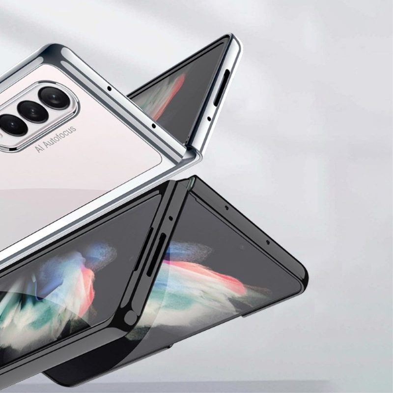 Kuori Samsung Galaxy Z Fold 3 5G Selkeät Värilliset Reunat