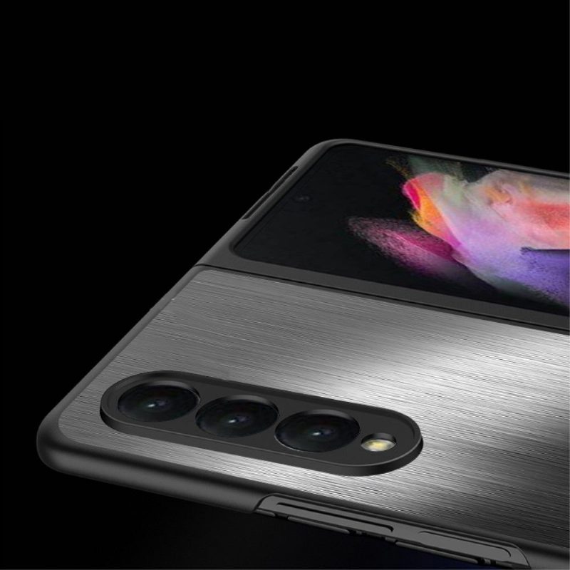 Kuori Samsung Galaxy Z Fold 3 5G Suojakuori Harjatun Metallin Vaikutussuoja