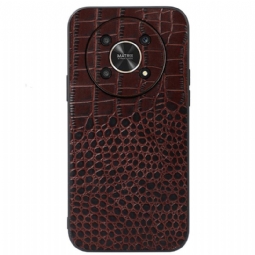 Case Honor Magic 4 Lite 5G Aitoa Patentoitua Krokotiilinahkaa