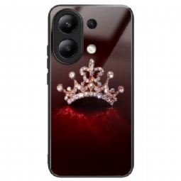 Case Xiaomi Redmi Note 13 4g Puhelinkuoret Diamond Crown Karkaistu Lasi