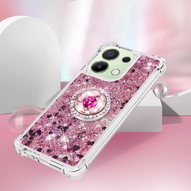 Case Xiaomi Redmi Note 13 4g Puhelinkuoret Glitter Ring -tuki