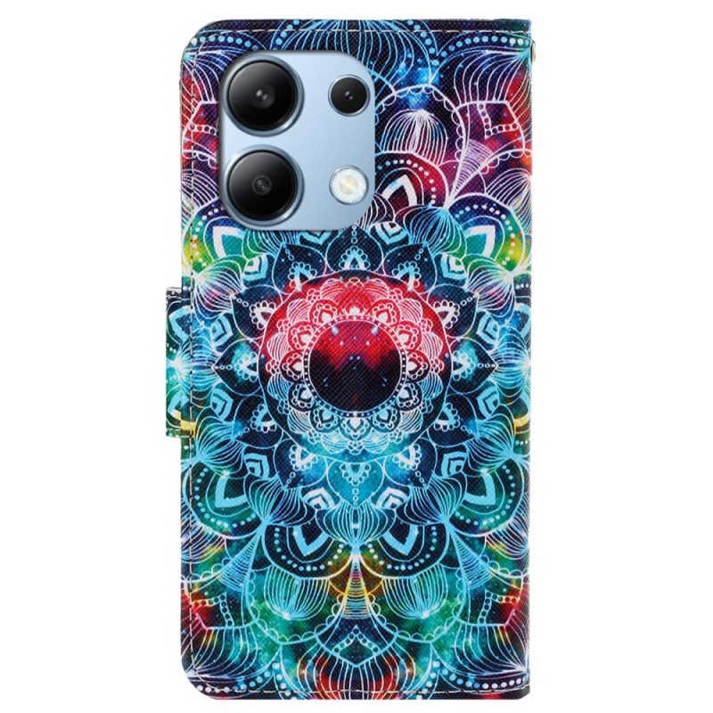 Kotelot Xiaomi Redmi Note 13 4g Mandala-hihnakuvio Suojakuori