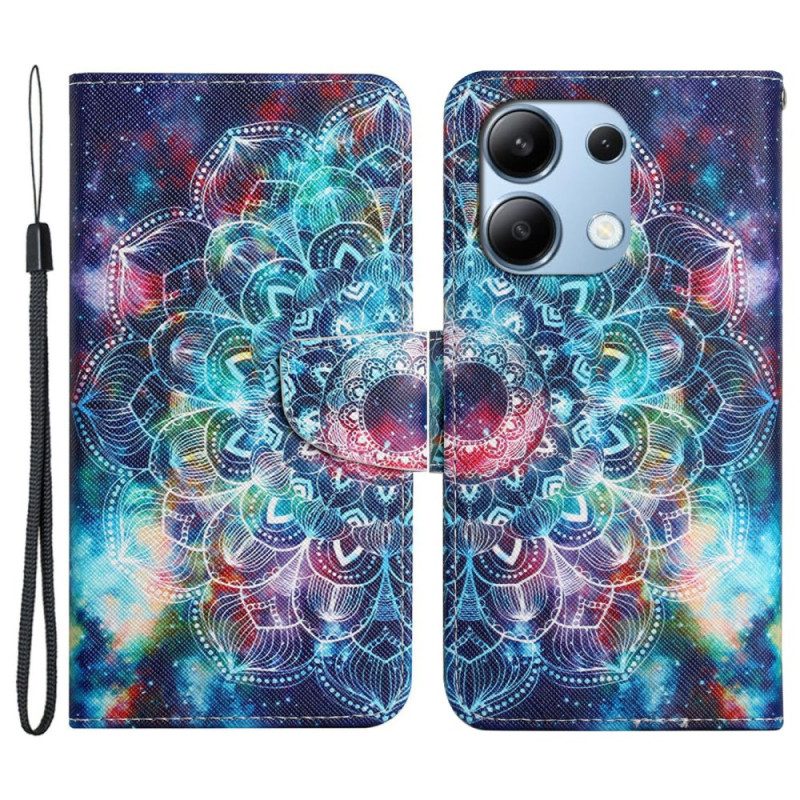 Kuoret Xiaomi Redmi Note 13 4g Tähtitaivas Ja Mandala Hihnalla