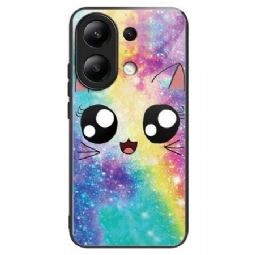 Kuori Xiaomi Redmi Note 13 4g Rainbow Cat Karkaistu Lasi Suojakuori