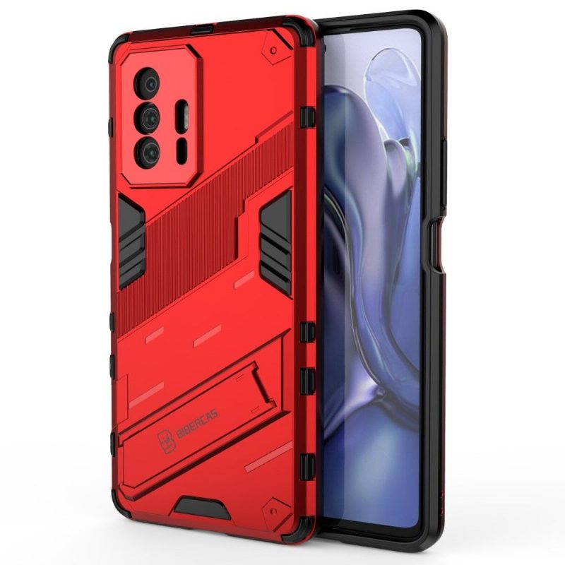 Case Xiaomi 11T / 11T Pro Murtumaton Puhelinkuoret Hybridi Jalustalla