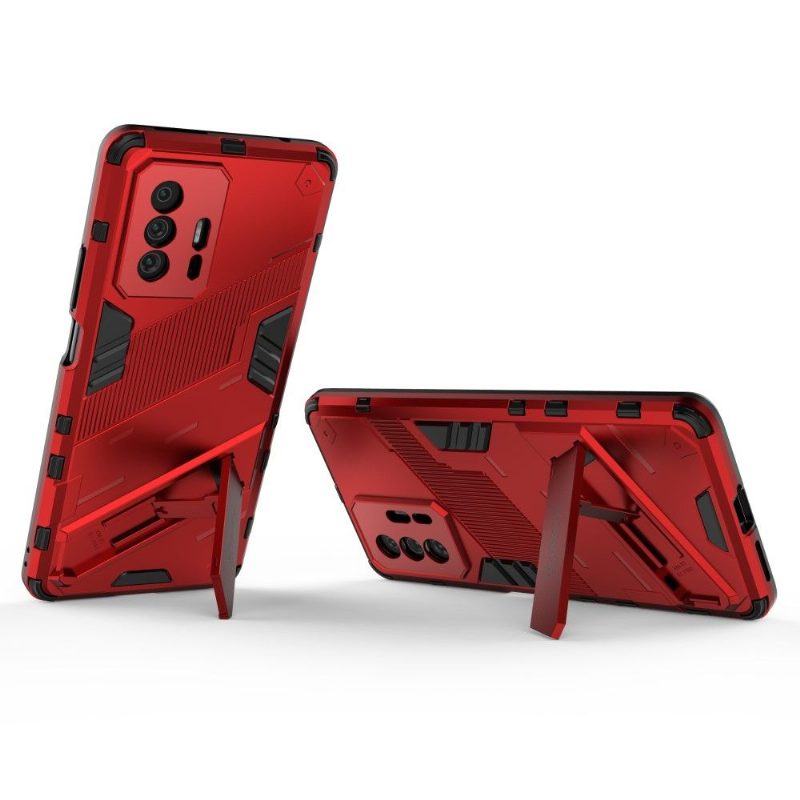 Case Xiaomi 11T / 11T Pro Murtumaton Puhelinkuoret Hybridi Jalustalla