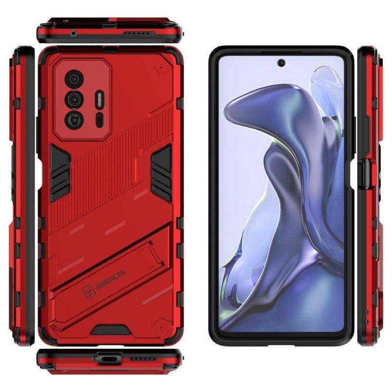 Case Xiaomi 11T / 11T Pro Murtumaton Puhelinkuoret Hybridi Jalustalla