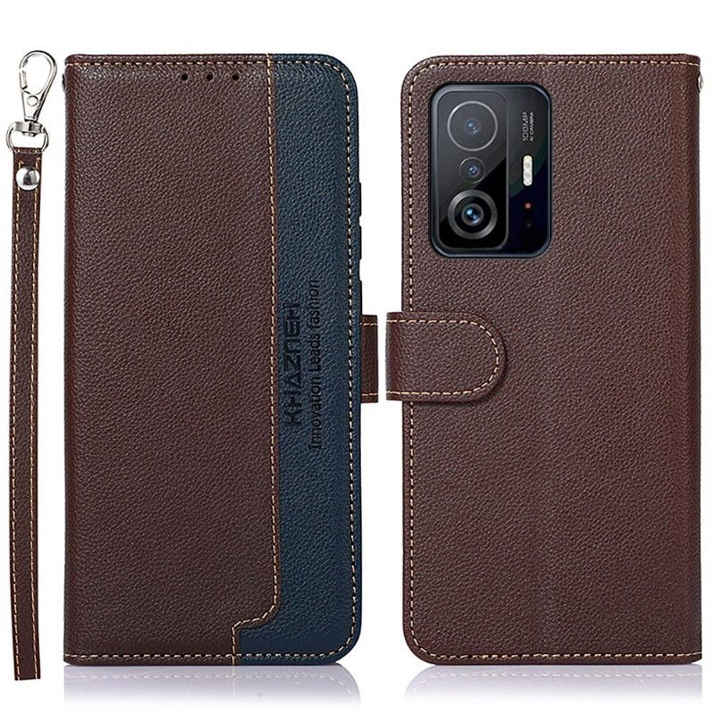 Flip Case Xiaomi 11T / 11T Pro Hemming Khazneh Paljaat Saumat