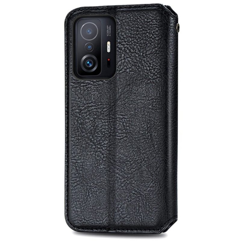 Flip Case Xiaomi 11T / 11T Pro Hemming Kub Design -korttikotelo