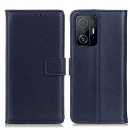 Flip Case Xiaomi 11T / 11T Pro Hemming Peruskeinonahka