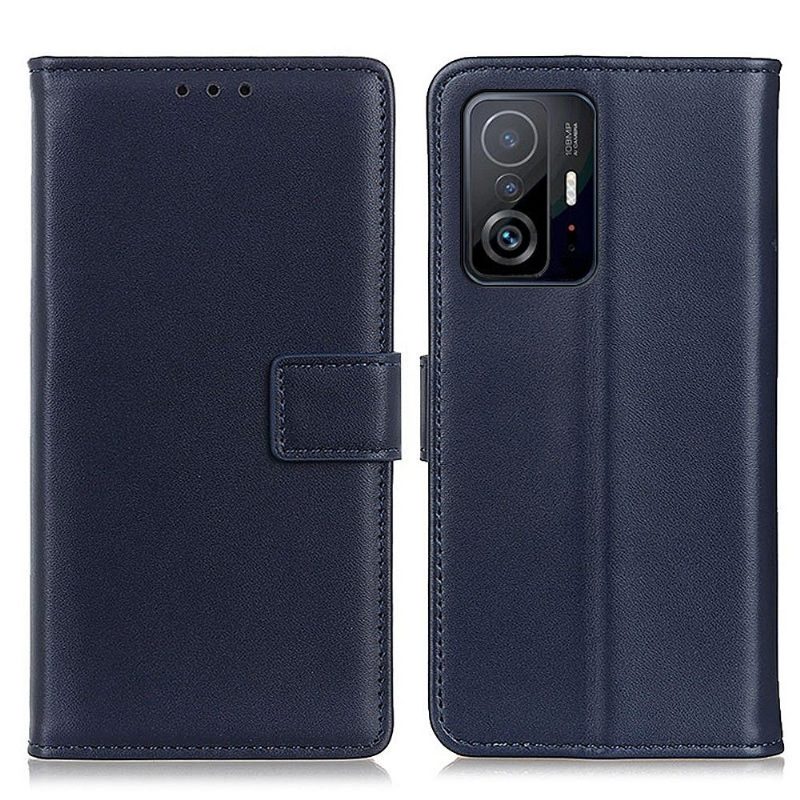 Flip Case Xiaomi 11T / 11T Pro Hemming Peruskeinonahka