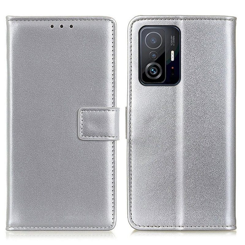 Flip Case Xiaomi 11T / 11T Pro Hemming Peruskeinonahka