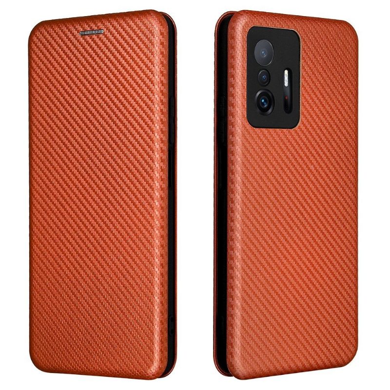 Kotelot Xiaomi 11T / 11T Pro Carbon Fiber Leatherette