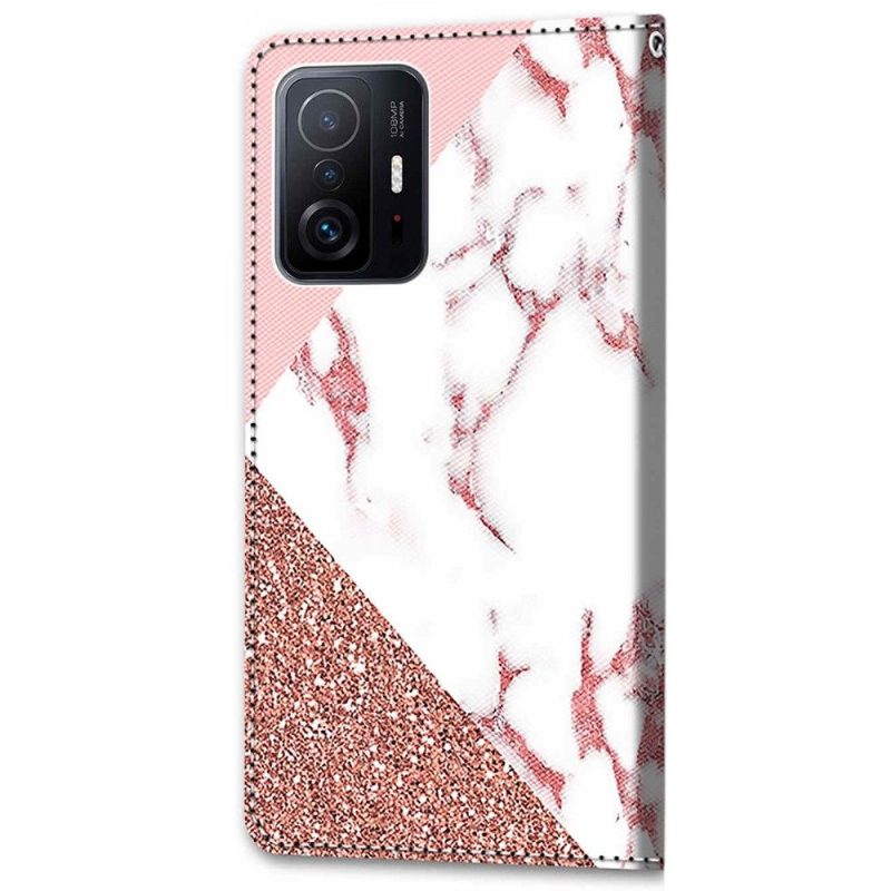 Kotelot Xiaomi 11T / 11T Pro Marble Glitter