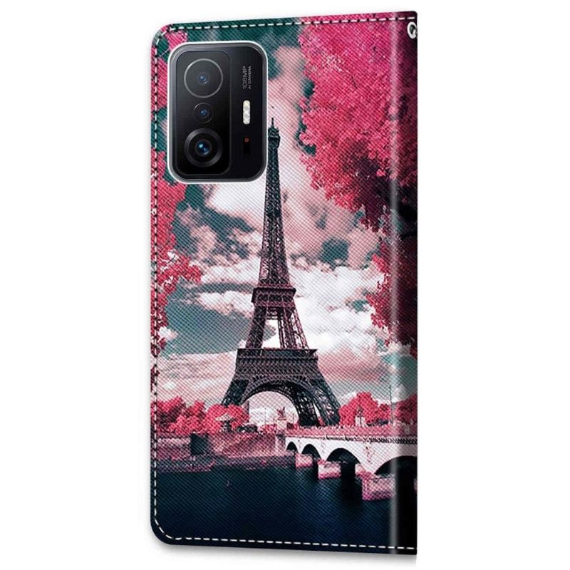 Kotelot Xiaomi 11T / 11T Pro Suojakuori Eiffel-torni