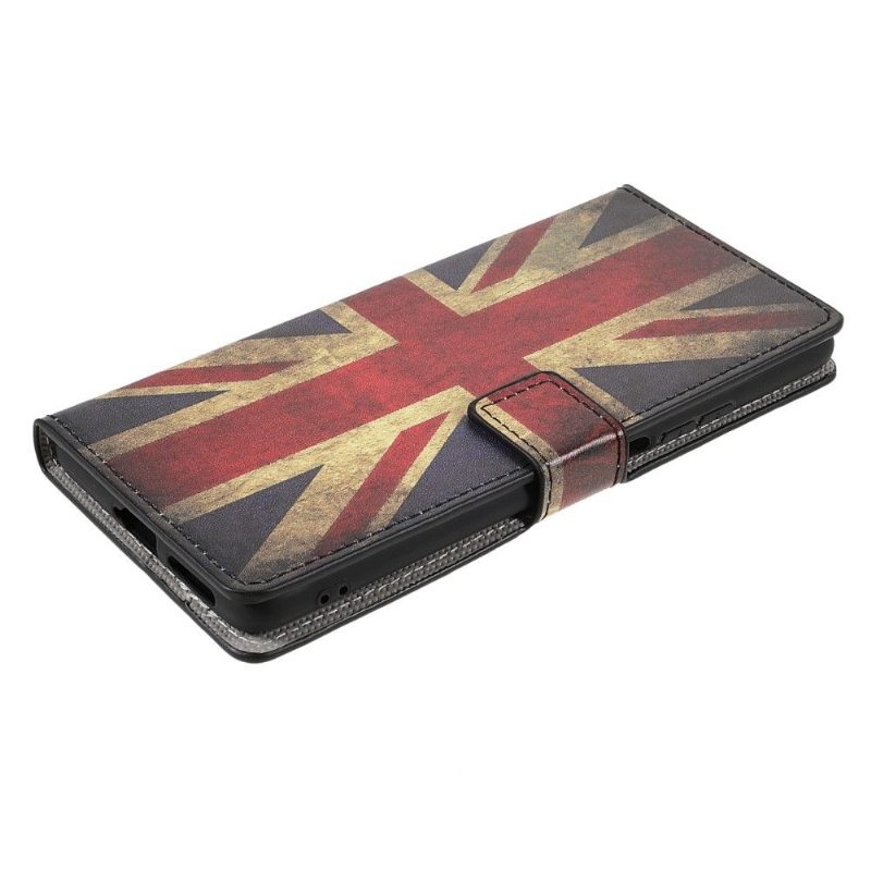 Nahkakotelo Xiaomi 11T / 11T Pro Murtumaton Puhelinkuoret Vintage Britannian Lippu