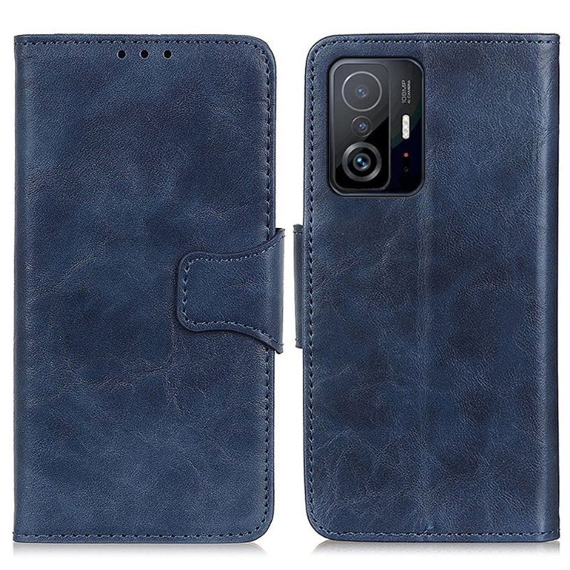 Nahkakuori Xiaomi 11T / 11T Pro Murtumaton Puhelinkuoret Edouard Classic Faux Leather