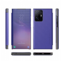 Puhelinkuoret Xiaomi 11T / 11T Pro Suojakuori Kotelot Flip Hiilikuitu