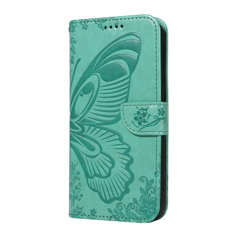 Kotelot Motorola Edge 50 Butterfly Design