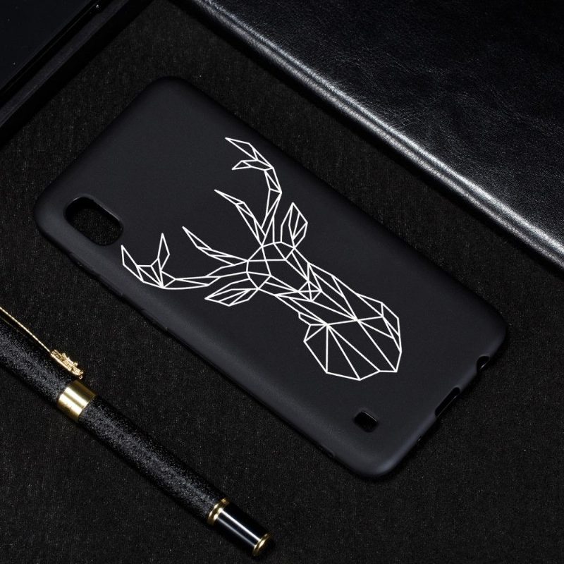 Case Samsung Galaxy A10 Murtumaton Puhelinkuoret Origami Deer