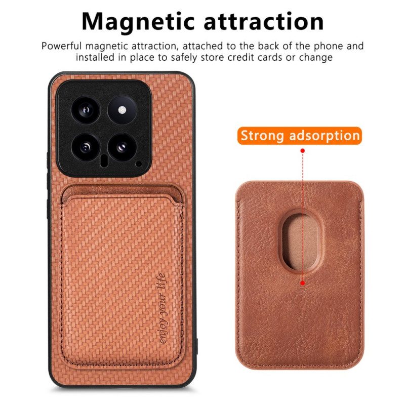 Kuori Xiaomi 14 Magneettinen Irrotettava Korttiteline