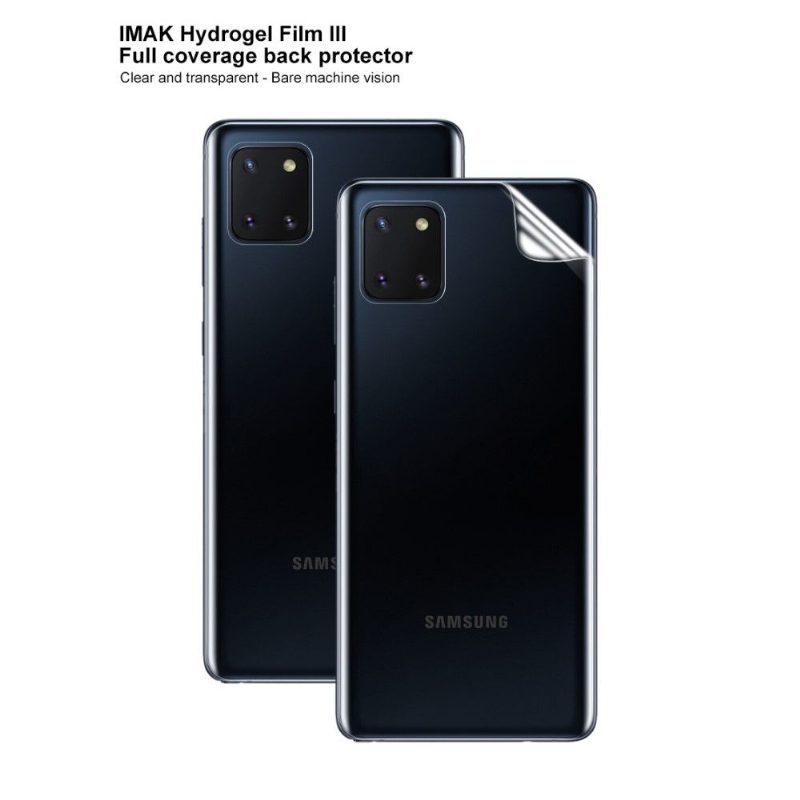 Samsung Galaxy Note 10 Lite - 2 Hydrogeelistä Selkäsuojakalvoa