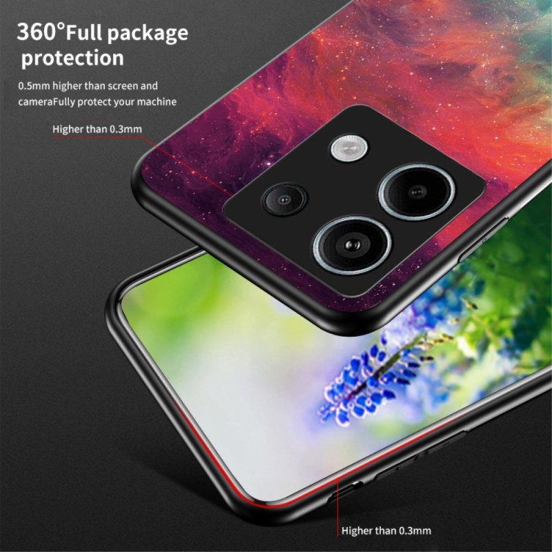 Kuori Xiaomi Redmi Note 13 Pro 5g Kosminen Tähtitaivas Karkaistu Lasi