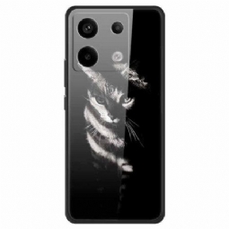 Kuori Xiaomi Redmi Note 13 Pro 5g Shadow Cat Karkaistu Lasi Suojakuori