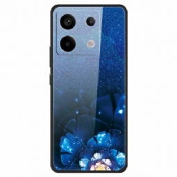 Kuori Xiaomi Redmi Note 13 Pro 5g Sininen Sarvi Karkaistu Lasi