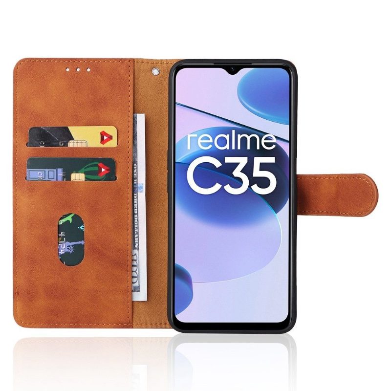 Nahkakotelo Realme C35 Soft Touch