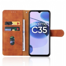 Nahkakotelo Realme C35 Soft Touch