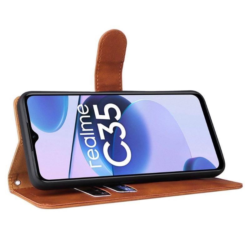 Nahkakotelo Realme C35 Soft Touch