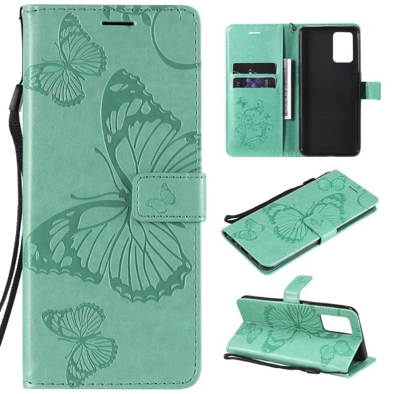 Kotelot Oppo A74 4G Butterflies -toimintotuki