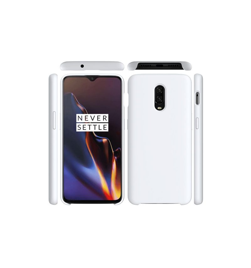 Kuori OnePlus 6T Suojakuori Nestemäinen Silikoni