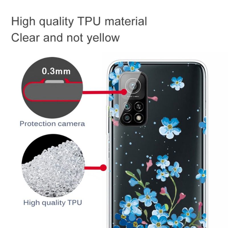 Case Xiaomi Mi 10T / 10T Pro Murtumaton Puhelinkuoret Limonium Flower