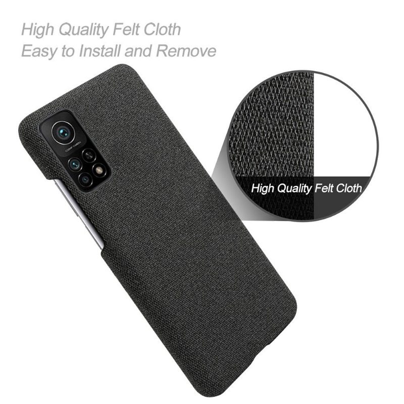 Case Xiaomi Mi 10T / 10T Pro Murtumaton Puhelinkuoret T / Mi 10t Pro -kangaspäällinen