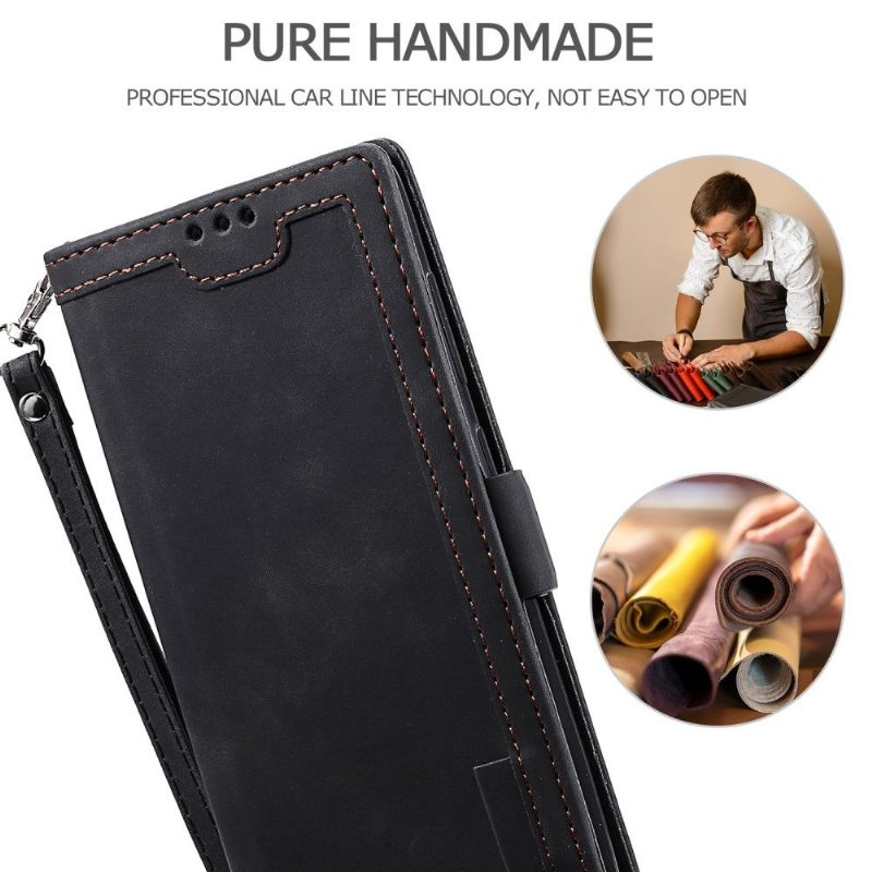 Flip Case Xiaomi Mi 10T / 10T Pro Hemming Vintage-korttikotelo