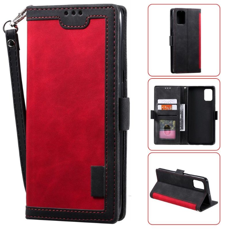 Flip Case Xiaomi Mi 10T / 10T Pro Hemming Vintage-korttikotelo