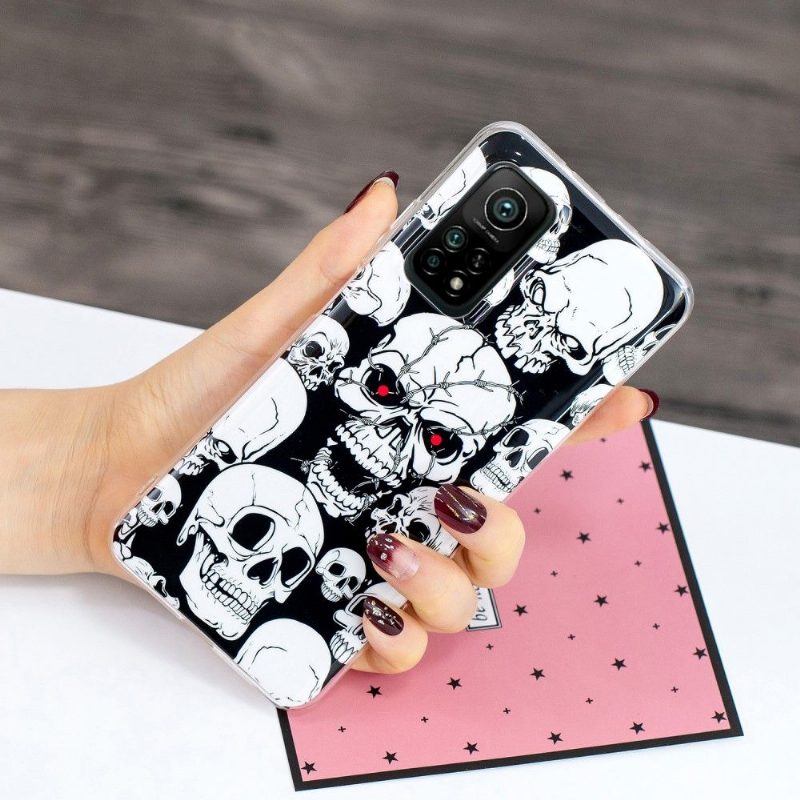 Kuori Xiaomi Mi 10T / 10T Pro Alkuperäinen T / Mi 10t Pro Luminous Skull