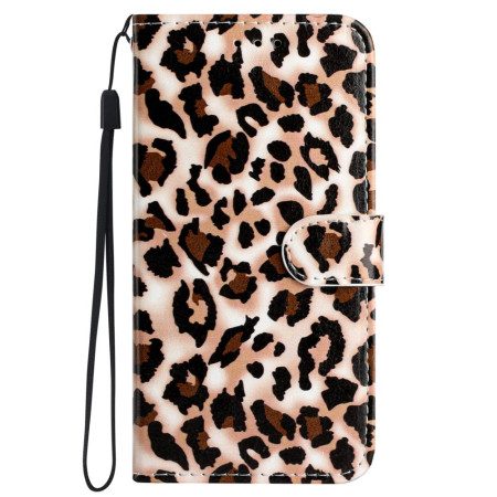 Kuoret iPhone 16 Plus Leopardikuvio Hihnalla