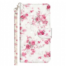 Kuoret iPhone 16 Plus Strap Roses