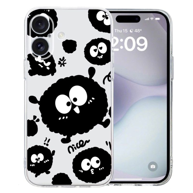 Kuori iPhone 16 Plus Hauska Kuvio Suojakuori