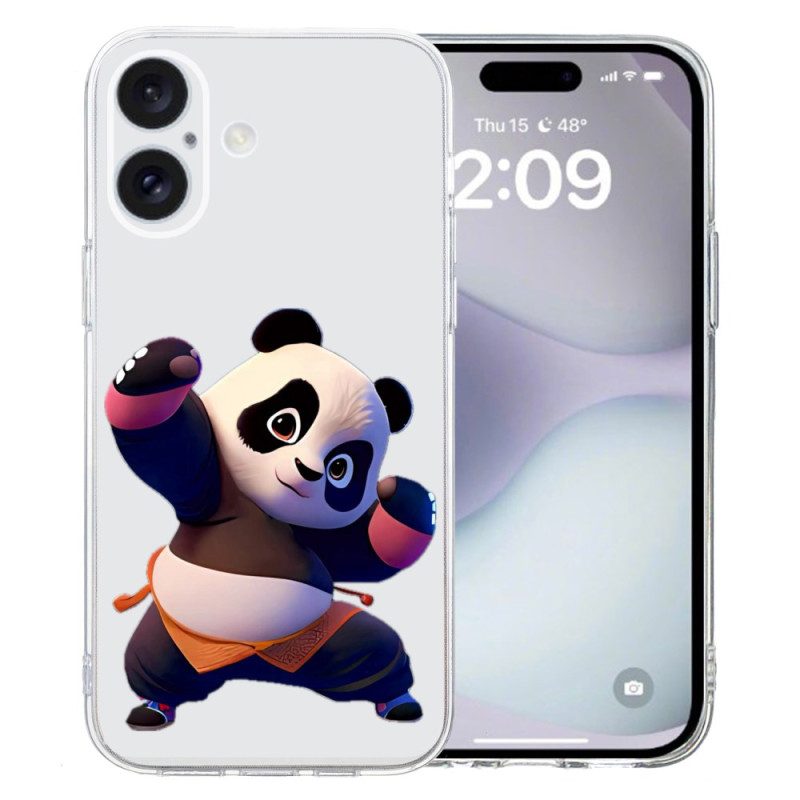 Kuori iPhone 16 Plus Panda